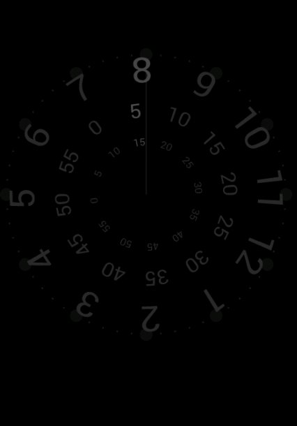Anticlockwise Night Clock截图2