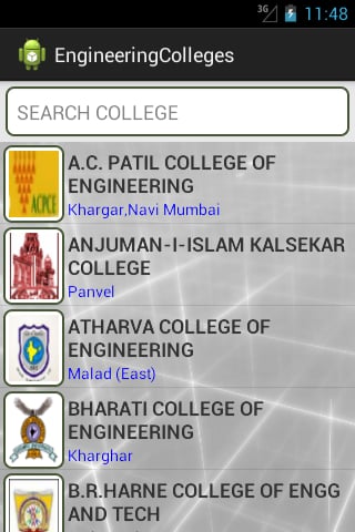 Engineering Colleges截图1