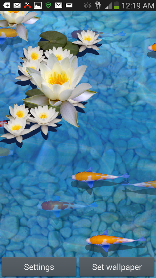 Virtual Fish Pond 3D LWP截图1