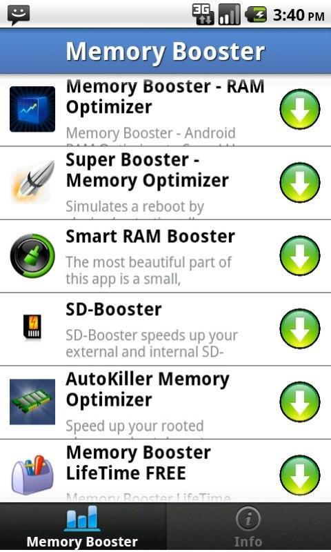 Top Memory Boosters截图1