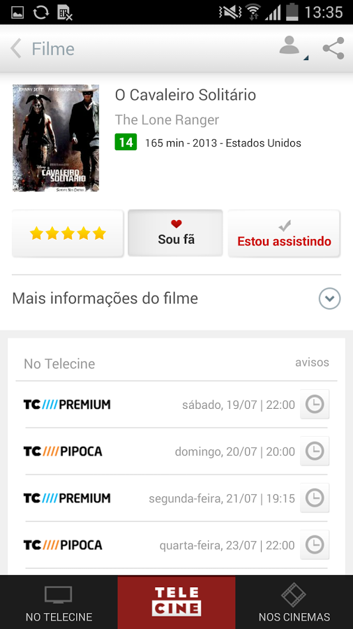 Telecine - O melhor do cinema截图3