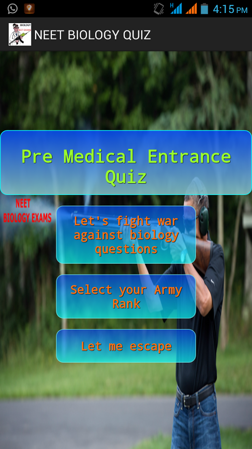 NEET BIOLOGY QUIZ截图1