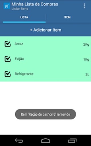 Minha Lista de Compras截图5