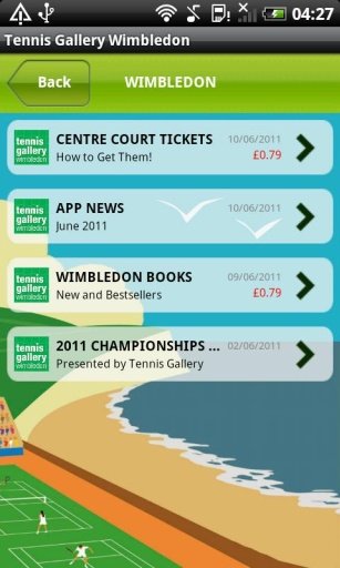 Tennis Gallery Wimbledon截图5