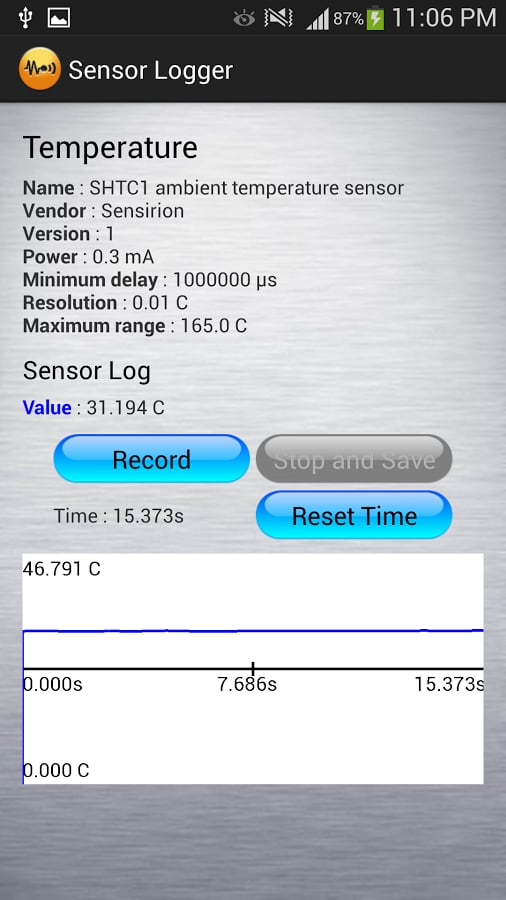 Sensor Logger截图3