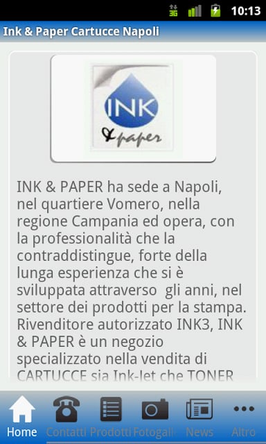 Ink &amp; Paper Cartucce Napoli截图1