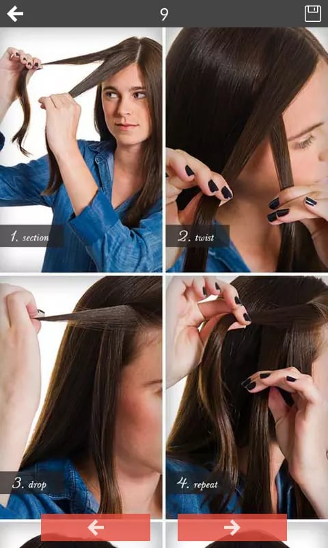 Hair styles step by step...截图5