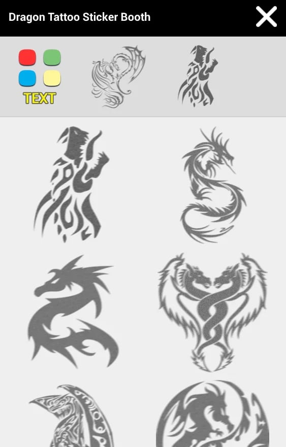 Dragon Tattoo Sticker Bo...截图2