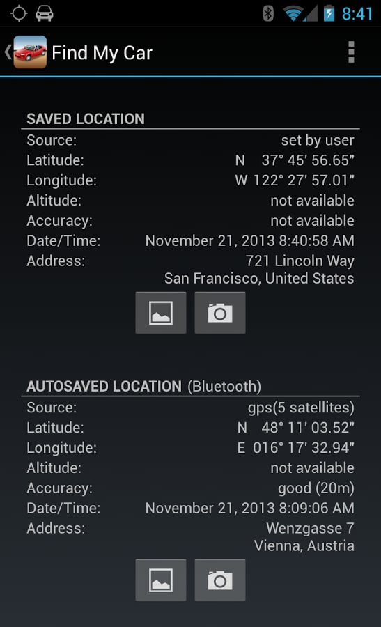 Find My Car (free)截图6