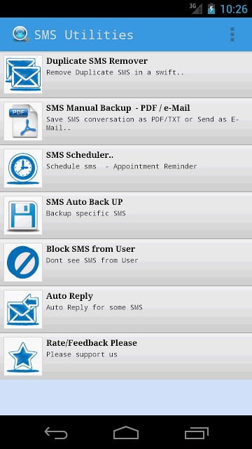 SMS Scheduler and Auto Backup截图1