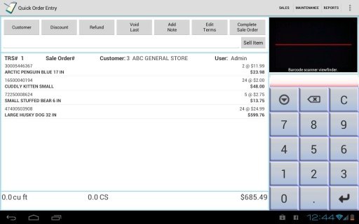 CrossStreet Sales POS截图1