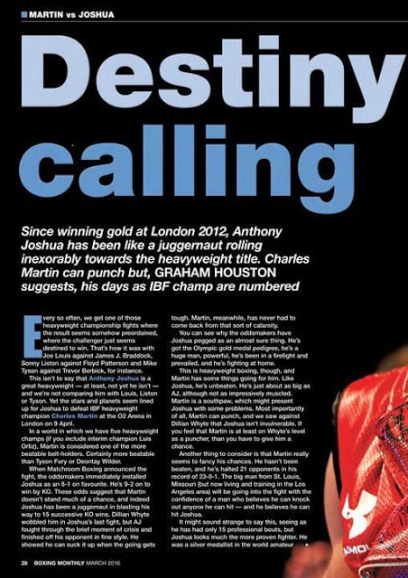 Boxing Monthly Magazine截图2