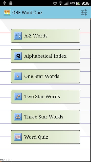 GRE Word Quiz截图3