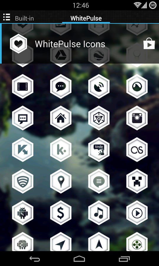 WhitePulse Icons (ADW/NO...截图2