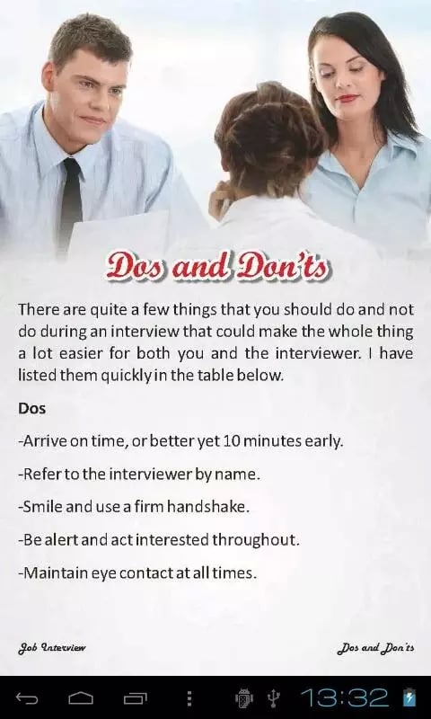 Job Interviews截图2