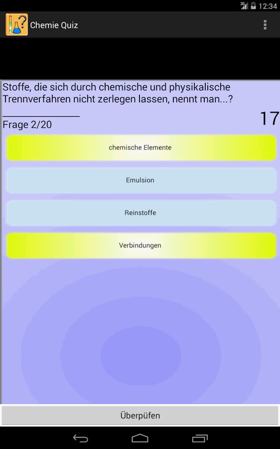 Chemie Quiz截图5