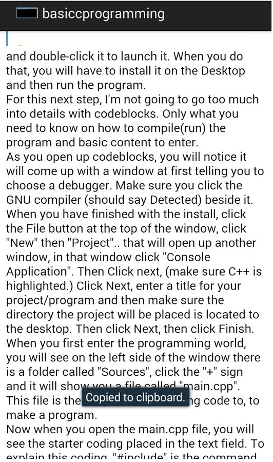 Basic C Programming on W...截图4