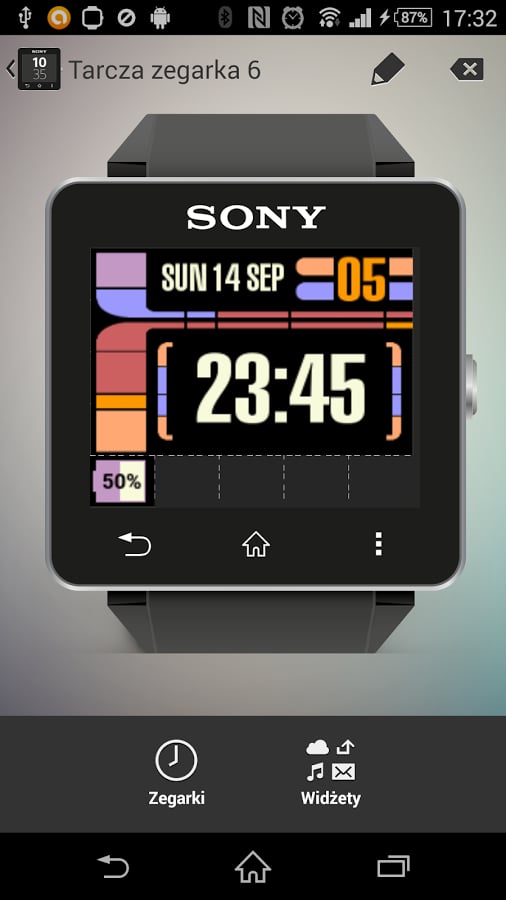 LCARS inspired clock Son...截图2