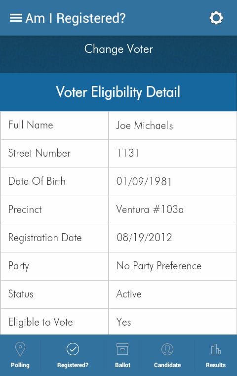 Ventura County Elections截图1