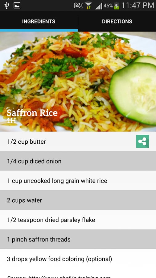 Saffron Rice Recipes截图1