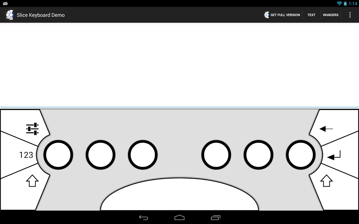 Slice Keyboard Demo截图1