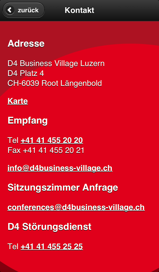 D4 Business Village Luzern截图2