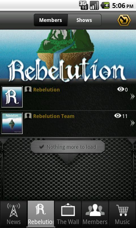 Rebelution: Mobile Backstage截图3