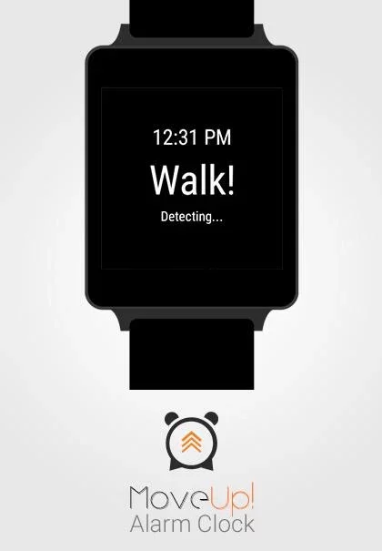MoveUp! Alarm Clock for Wear截图4