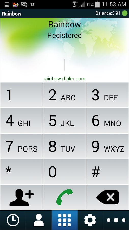 Rainbow Platinum Mobile Dialer截图2