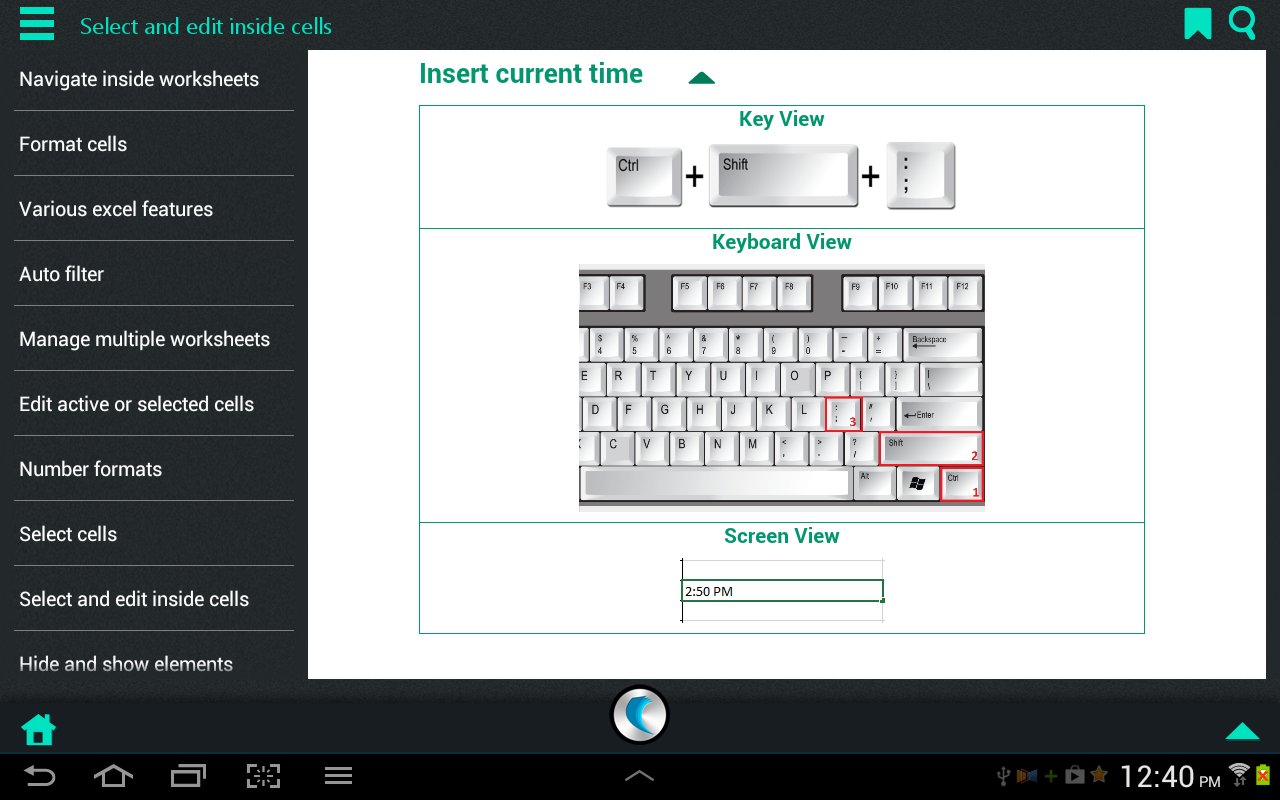 Shortcuts for MS Office ...截图1