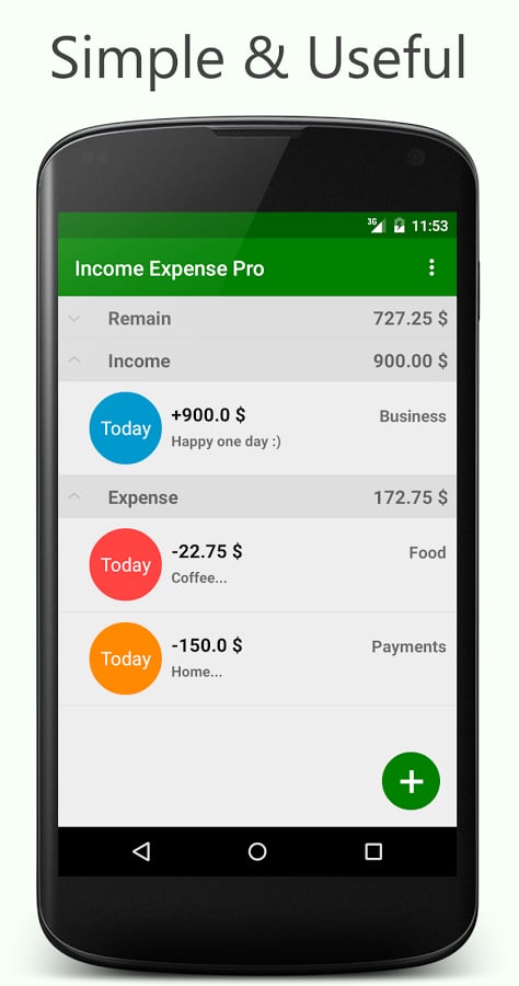 Income Expense Pro截图5