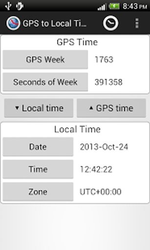 GPS to Local Time Convertor截图10