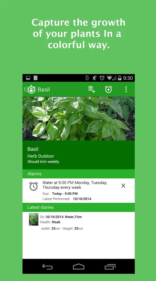 Plant Diary截图5