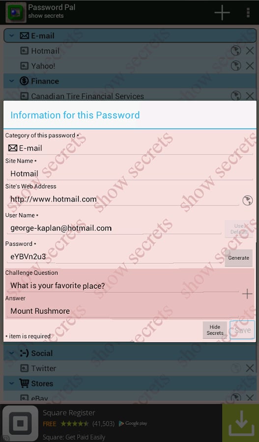 Password Pal截图5