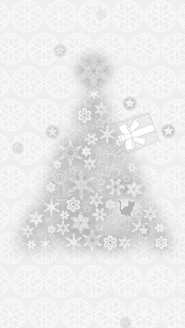 Christmas silver Cute snoｗ free截图1