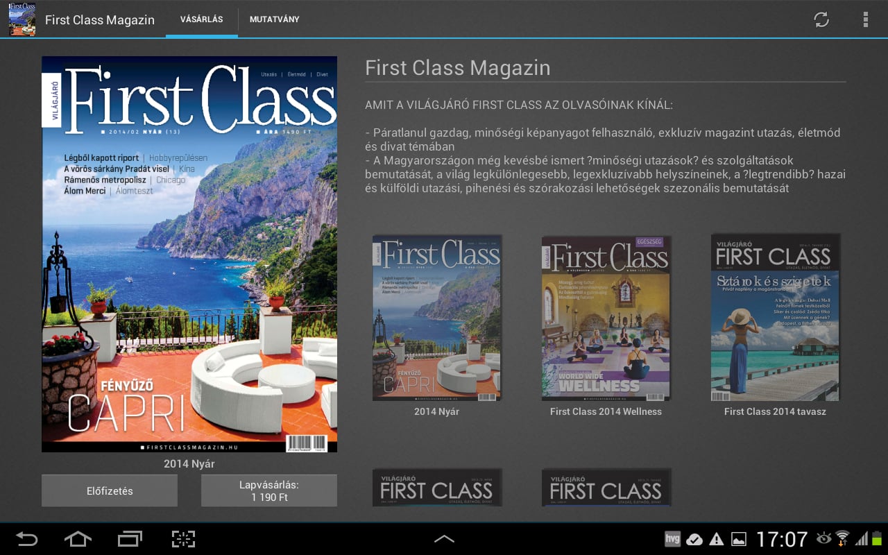 First Class Magazin截图2