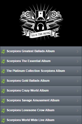 Scorpions Album Fan App截图1