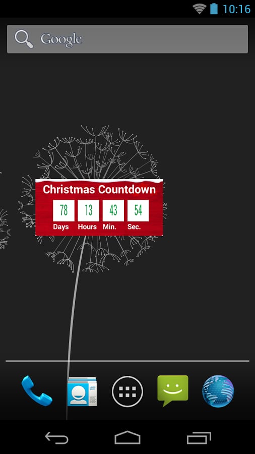 Christmas Countdown Widg...截图2