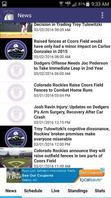 Colorado Baseball Free截图3