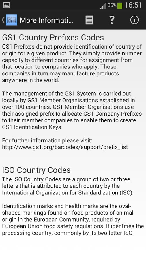 Countries Codes截图1