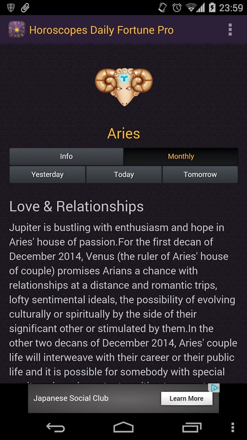 Horoscopes Daily Fortune...截图4