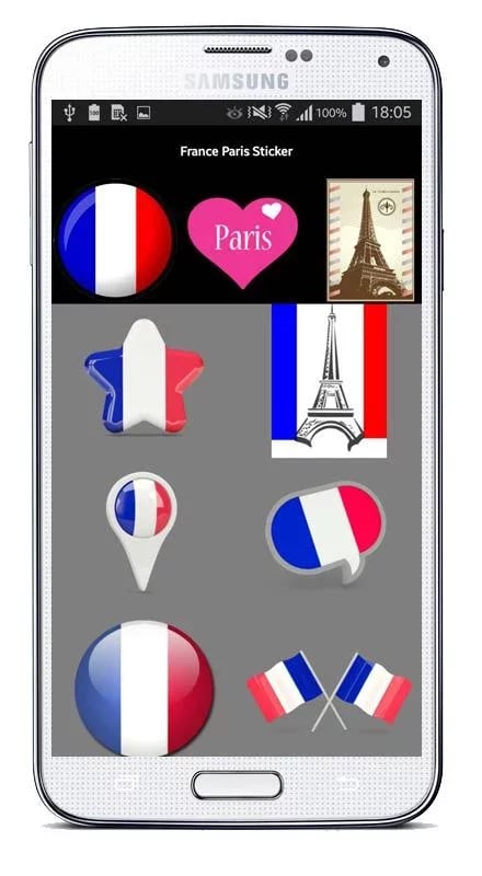 Paris Sticker Photo : Fr...截图1