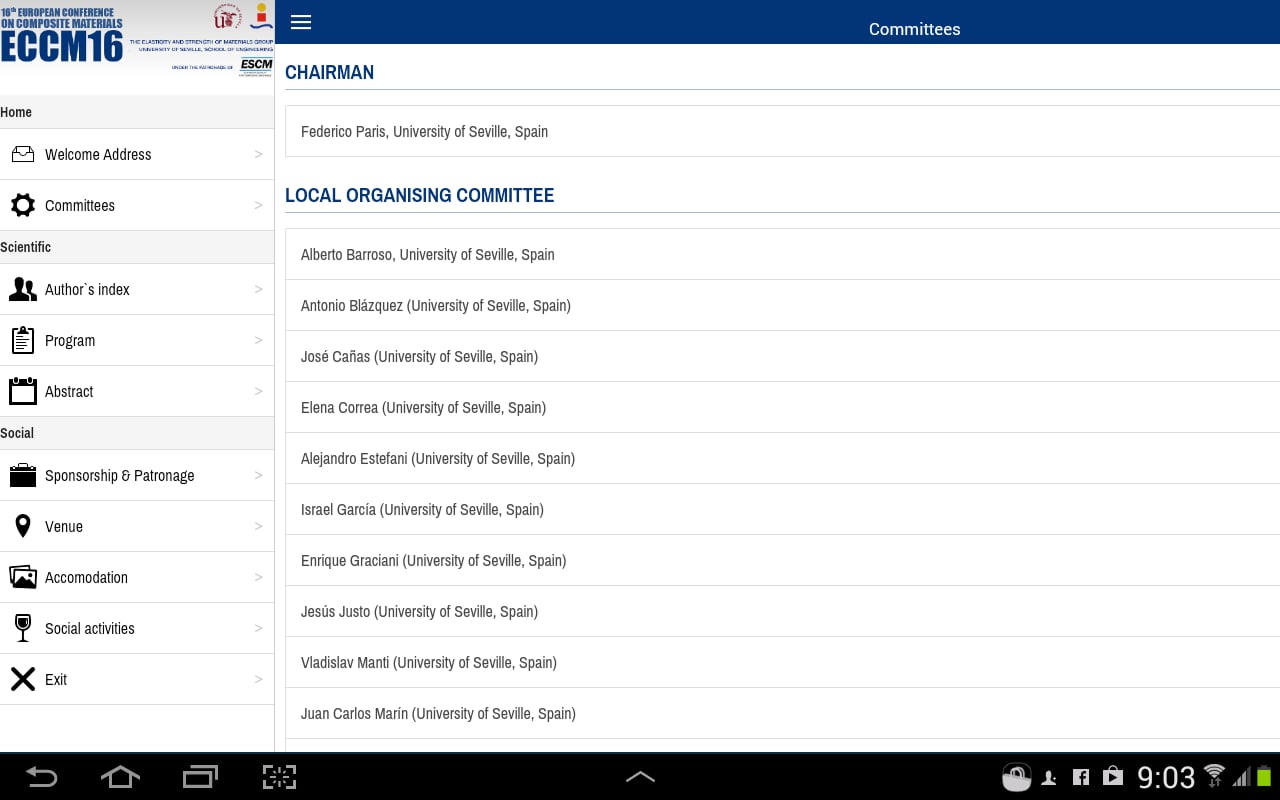 ECCM 16 Congress Seville截图2