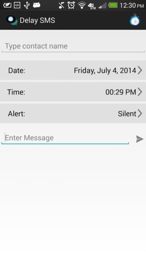 Delay SMS截图3