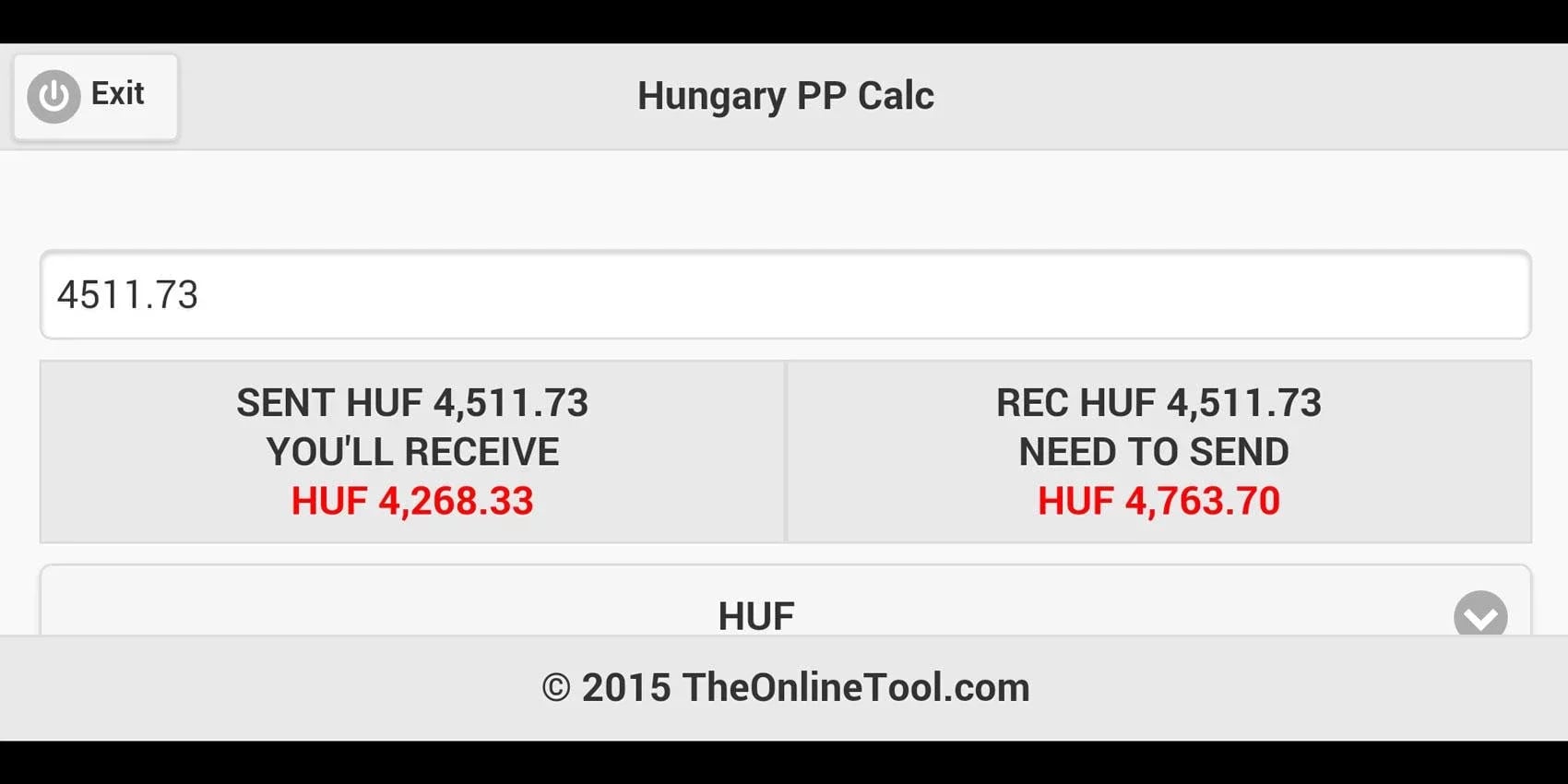 Hungary PP Calc截图6