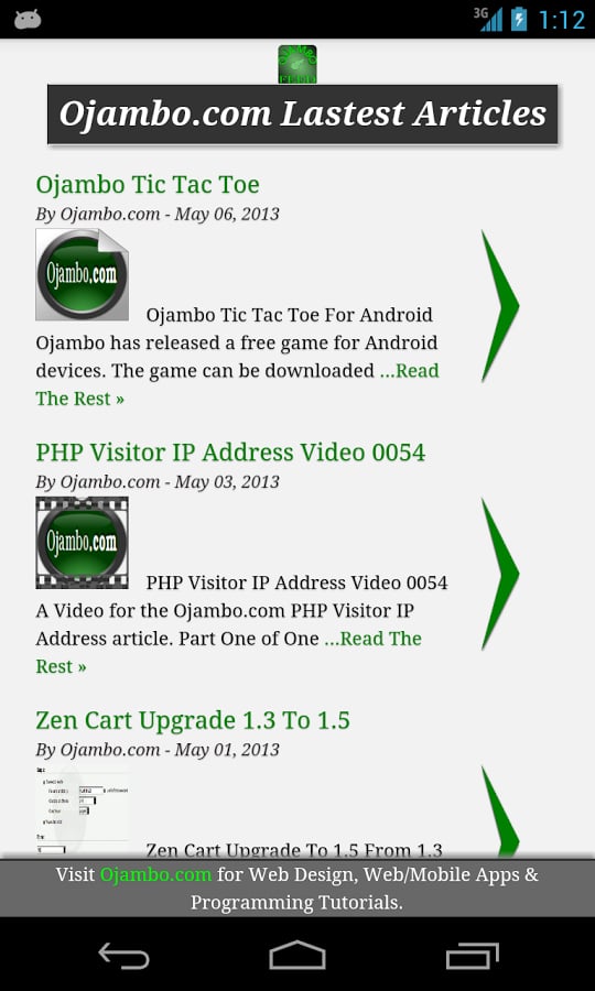 Ojambo.com Feed 2.0截图3