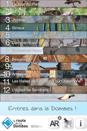 Route de la Dombes dans l'Ain截图2