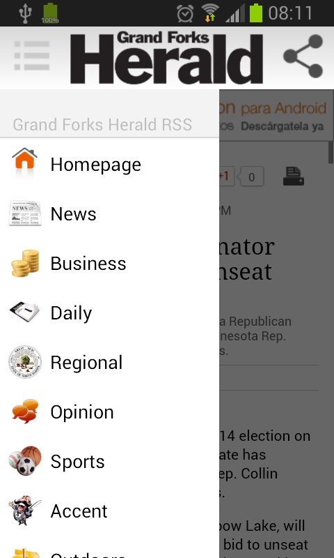 RSS Reader Grand Forks H...截图5