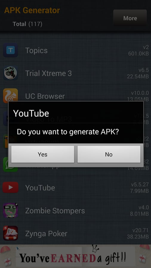 APK Generator, Backup, S...截图4