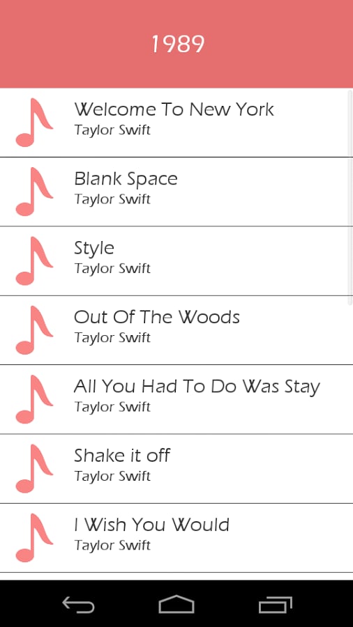 Lyrics: Taylor Swift截图2